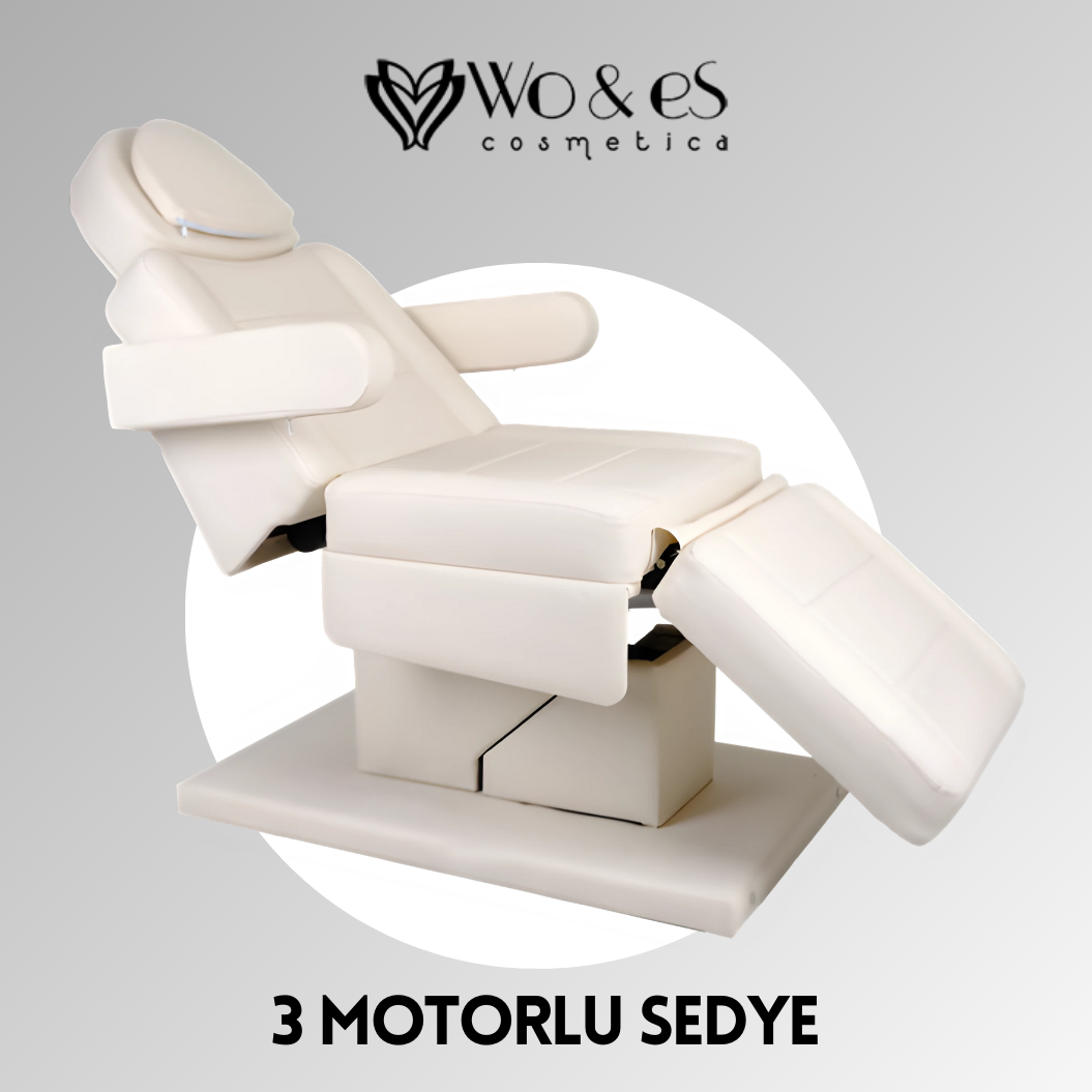3 Motorlu sedye