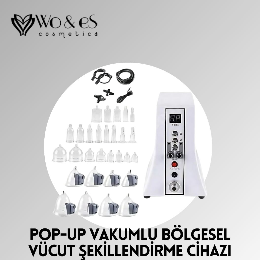 Pop-Up Vakumlu Bölgesel Vücut Şekillendirme Cihazı