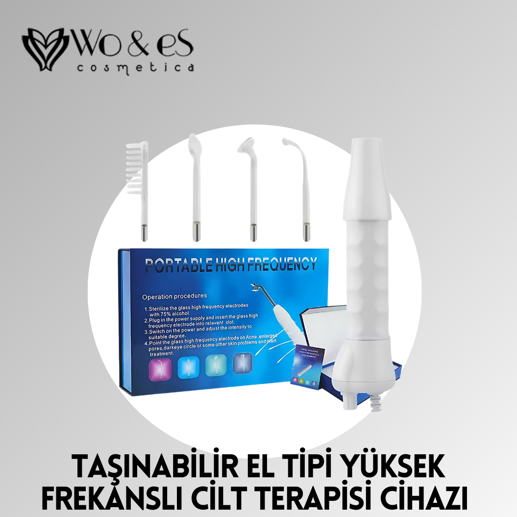 Taşınabilir El Tipi Yüksek Frekanslı Cilt Terapisi Cihazı
