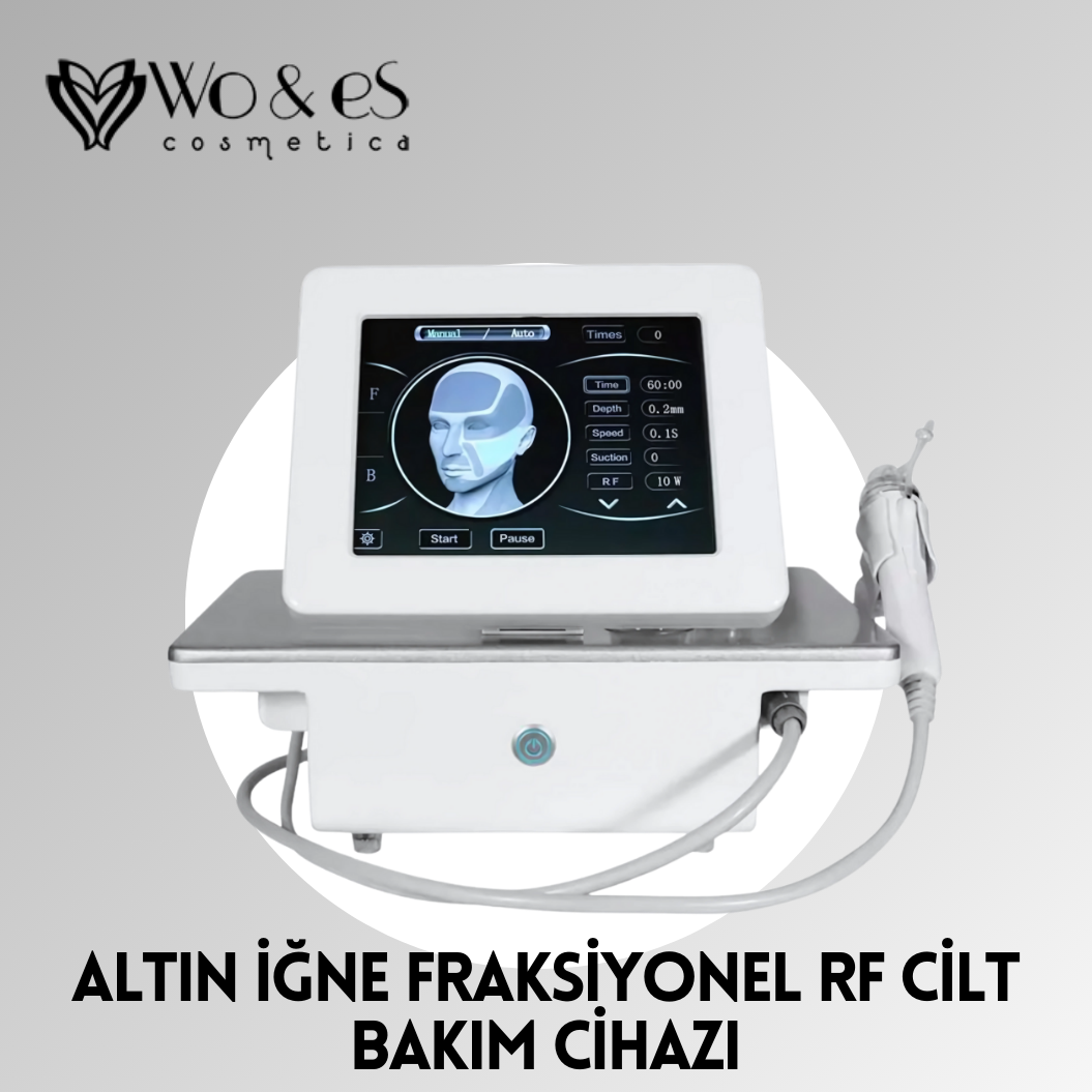 Altın Iğne Fraksiyonel RF Cilt Bakım Cihazı