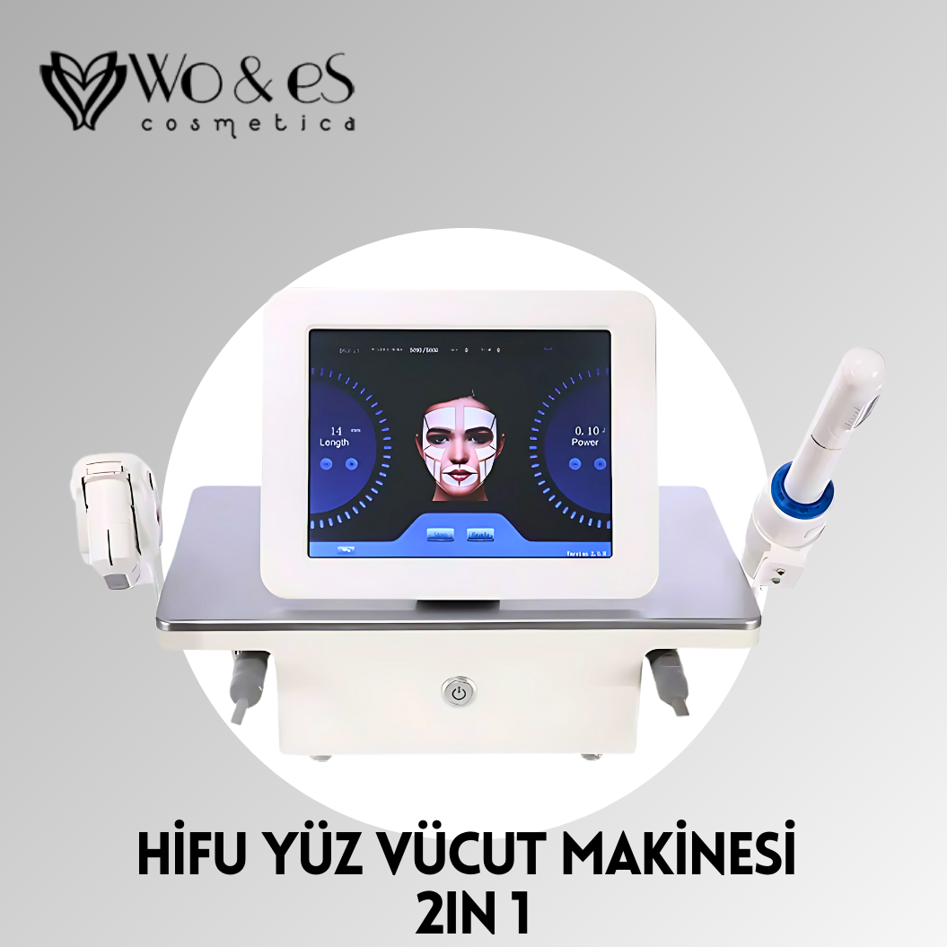 Hifu Yüz Vücut Makinesi 2+1